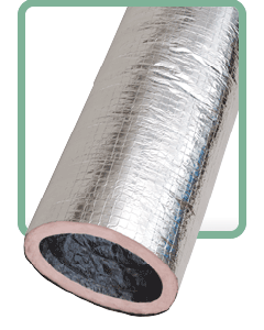 KM605 - FOIL FLEX R6 25' BAG 5" 580 (3301) *GREEN BAG*