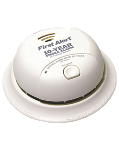 604032 - 9V LITHIUM DC SMOKE DETECTOR  first alert smoke alarm  (8918)