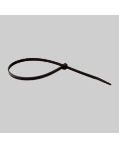 6263BCX - CABLE TIE 11" 50# BLACK 100/PK  (9006)