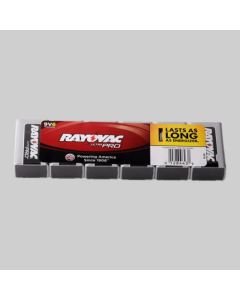 7-AL9V - BATTERY ALKALINE 9VOLT 6PK