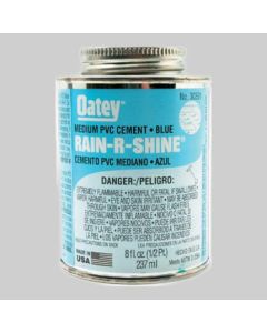 30891 - RAIN R SHINE BLUE CEMENT  8OZ (530-30891)  (17838)