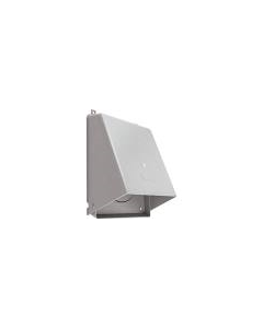 351-6" - PLASTIC WALL CAP GRAY 6"