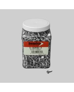 5-SCR103-4 10X3/4 TAPER POINT SCREWS 1000/PK  (11701)