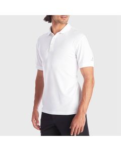 AC2158L - MENS COOLING POLO SOLID LARGE, WHITE (24563)