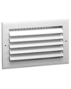 A481MS 10X6 - ALUM CURVED BLADE REGISTER W/ DAMPER 1-WAY (25420)