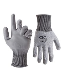 2105L - LEVEL 5 CUT RESISTANT GLOVES/PR LARGE POLYURETHANE DIPPED  (26109)