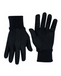 2011 - BLACK JERSEY GLOVES/PR ONE SIZE FITS ALL  (17202)