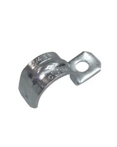 113059 EMT Steel Strap 1 Hole 3/4 In 12/Bag (CL14640)  (28981)