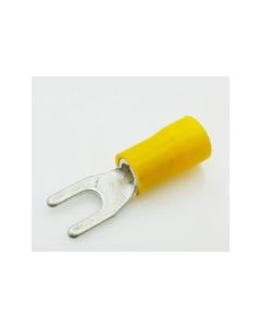 112678 Spade Terminal AWG 12-10 Yellow 10 Stud PVC 17/Bag (T11905)