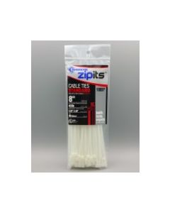 110877 Cable Tie Intermediate 8 In 40 Lb Natural 100/Bag (CT10284) (29005)