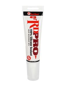 08290I - 100% RTV Silicone Sealant Heat Resistant Industrial Grade 2.8oz Cartridge, Red (29450)
