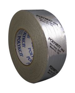252-3 - METALIZED FOIL DUCT TAPE UL723 3"  (15028)