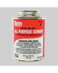 0329 - CLEAR CEMENT 8OZ (5-12)(1108-2)  (5634)