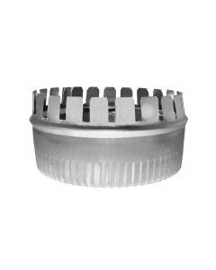 310 6" - METAL START COLLAR W/DAMPER 6" (7801)
