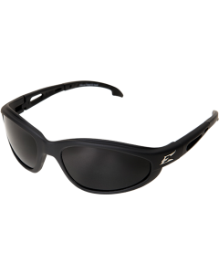 TSM216 - DAKURA SUNGLASSES - BLACK FRAME W/POLARIZED SMOKE LENSES (22145)