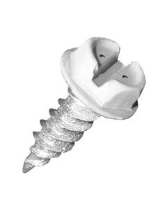 HW8X3ZWG - WHITE REGISTER SCREW 25QTY 3" (3192)