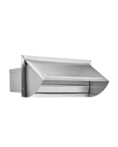 1060 3 1/4X10 - WALL CAP W/DAMPER (5793)