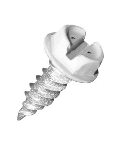 HW8X3ZWT - WHITE REGISTER SCREW 150QTY 3" (3193)