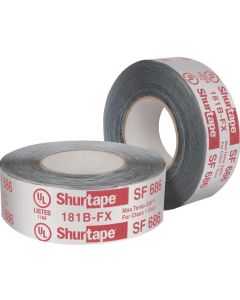 SF686 3" UL 181B-FX Listed/Printed ShurMASTIC Butyl Foil Tape (111163) (27609)