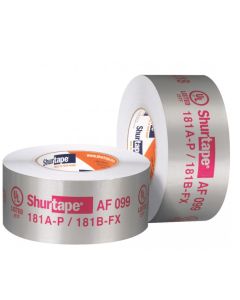 AF099 3" UL 181A-P/B-FX Listed/Printed Aluminum Foil Tape (232623) (27610)