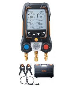 0564 5501 01 - Testo 550s Digital Manifold Kit with temperature probes -14 to 870 psi (27256)