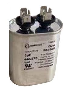 202360 - Motor Run Capacitor Single Oval 7.5uF 440V 50/60Hz  (29060)