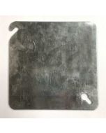112887 Steel Flat Outlet Cover 4x4" (SW14612)  (28987)