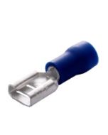 112683 Disconnect Female AWG 16-14 Blue 1/4 PVC  22/Bag (T11916) (28994)