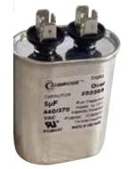 202360 - Motor Run Capacitor Single Oval 7.5uF 440V 50/60Hz  (29060)